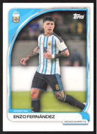 Enzo Fernández, Kartička, 2026 Topps Argentina Collector Tin, BASE