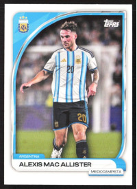 Alexis Mac Allister, Kartička, 2026 Topps Argentina Collector Tin, BASE