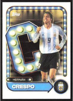 Hernán Crespo, Kartička, 2026 Topps Argentina Collector Tin, INSERT