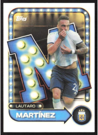 Lautaro Martínez, Kartička, 2026 Topps Argentina Collector Tin, INSERT
