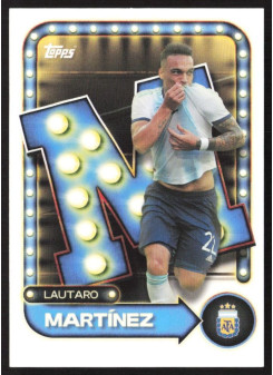 Lautaro Martínez, Kartička, 2026 Topps Argentina Collector Tin, INSERT