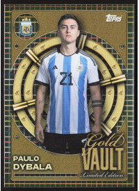 Paulo Dybala, Kartička, 2026 Topps Argentina Collector Tin, INSERT