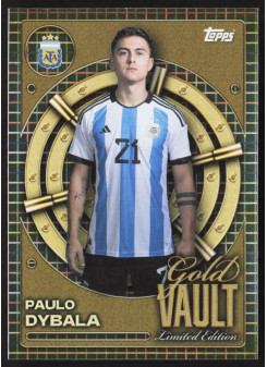 Paulo Dybala, Kartička, 2026 Topps Argentina Collector Tin, INSERT