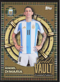 Ángel Di María, Kartička, 2026 Topps Argentina Collector Tin, INSERT