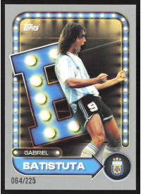 Gabriel Batistuta, Kartička, 2026 Topps Argentina Collector Tin, LIMIT