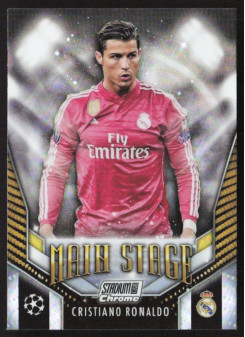 Cristiano Ronaldo, Kartička, 2023-24 Topps Stadium Club Chrome UEFA Club Competitions, INSERT
