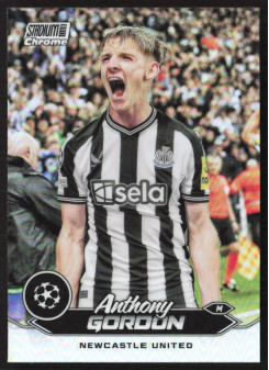 Anthony Gordon, Kartička, 2023-24 Topps Stadium Club Chrome UEFA Club Competitions, Refractor