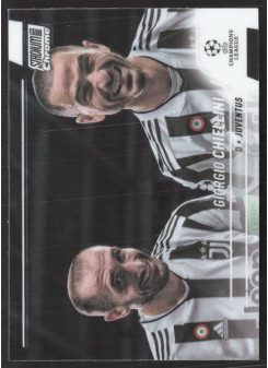 Giorgio Chiellini, Kartička, 2021-22 Topps Stadium Club Chrome UEFA Champions League, BASE