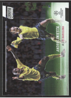 Andrés Iniesta, Kartička, 2021-22 Topps Stadium Club Chrome UEFA Champions League, BASE