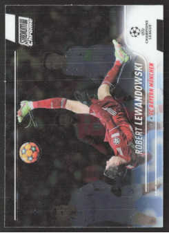 Robert Lewandowski, Kartička, 2021-22 Topps Stadium Club Chrome UEFA Champions League, BASE