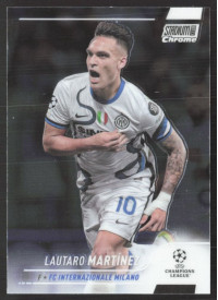 Lautaro Martínez, Kartička, 2021-22 Topps Stadium Club Chrome UEFA Champions League, BASE