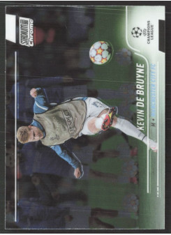 Kevin De Bruyne, Kartička, 2021-22 Topps Stadium Club Chrome UEFA Champions League, BASE