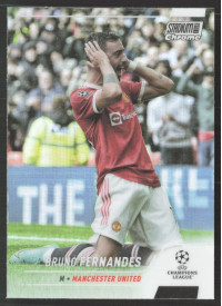 Bruno Fernandes, Kartička, 2021-22 Topps Stadium Club Chrome UEFA Champions League, BASE