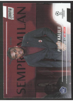 Pierre KaluluRC, Kartička, 2021-22 Topps Stadium Club Chrome UEFA Champions League, BASE
