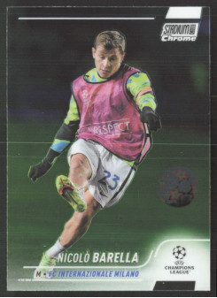 Nicolò Barella, Kartička, 2021-22 Topps Stadium Club Chrome UEFA Champions League, BASE