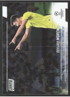 Gerard Moreno, Kartička, 2021-22 Topps Stadium Club Chrome UEFA Champions League, BASE