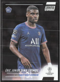 Éric Junior Dina EbimbeRC, Kartička, 2021-22 Topps Stadium Club Chrome UEFA Champions League, BASE