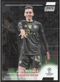 Jamal Musiala, Kartička, 2021-22 Topps Stadium Club Chrome UEFA Champions League, BASE