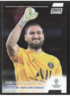 Gianluigi Donnarumma, Kartička, 2021-22 Topps Stadium Club Chrome UEFA Champions League, BASE