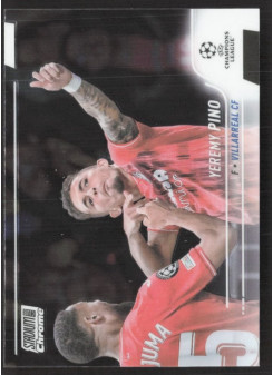 Yeremy Pino, Kartička, 2021-22 Topps Stadium Club Chrome UEFA Champions League, BASE