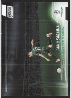 Pablo Sarabia, Kartička, 2021-22 Topps Stadium Club Chrome UEFA Champions League, BASE