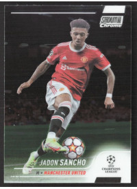Jadon Sancho, Kartička, 2021-22 Topps Stadium Club Chrome UEFA Champions League, BASE