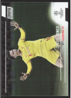 Curtis Jones, Kartička, 2021-22 Topps Stadium Club Chrome UEFA Champions League, BASE