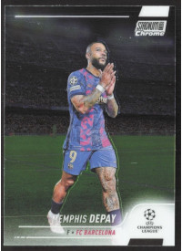Memphis Depay, Kartička, 2021-22 Topps Stadium Club Chrome UEFA Champions League, BASE