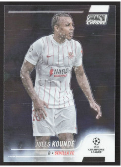 Jules Koundé, Kartička, 2021-22 Topps Stadium Club Chrome UEFA Champions League, BASE
