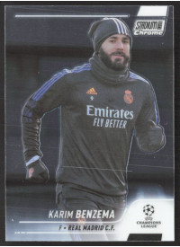 Karim Benzema, Kartička, 2021-22 Topps Stadium Club Chrome UEFA Champions League, BASE