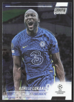 Romelu Lukaku, Kartička, 2021-22 Topps Stadium Club Chrome UEFA Champions League, BASE