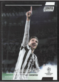 Federico Chiesa, Kartička, 2021-22 Topps Stadium Club Chrome UEFA Champions League, BASE