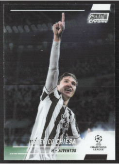 Federico Chiesa, Kartička, 2021-22 Topps Stadium Club Chrome UEFA Champions League, BASE