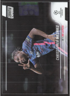 Christopher Nkunku, Card, 2021-22 Topps Stadium Club Chrome UEFA Champions League, BASE