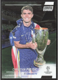 Christian Pulisic, Kartička, 2021-22 Topps Stadium Club Chrome UEFA Champions League, BASE