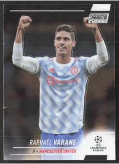 Raphaël Varane, Kartička, 2021-22 Topps Stadium Club Chrome UEFA Champions League, BASE