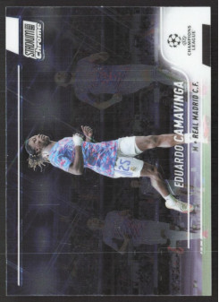 Eduardo Camavinga, Kartička, 2021-22 Topps Stadium Club Chrome UEFA Champions League, BASE