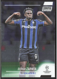 Duván Zapata, Kartička, 2021-22 Topps Stadium Club Chrome UEFA Champions League, BASE