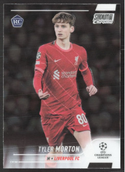 Tyler MortonRC, Kartička, 2021-22 Topps Stadium Club Chrome UEFA Champions League, BASE