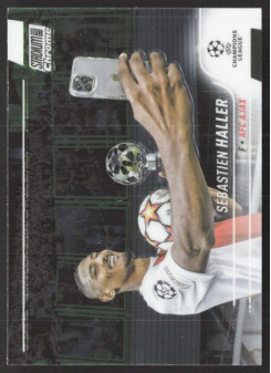 Sébastien Haller, Kartička, 2021-22 Topps Stadium Club Chrome UEFA Champions League, BASE