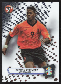 Patrick Kluivert, Kartička, 2024 Topps Pristine Road to UEFA EURO, BASE
