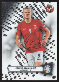 Erling Haaland, Card, 2024 Topps Pristine Road to UEFA EURO, BASE