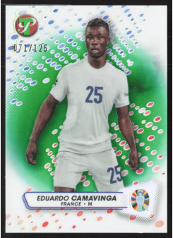 Eduardo Camavinga, Kartička, 2024 Topps Pristine Road to UEFA EURO, LIMIT