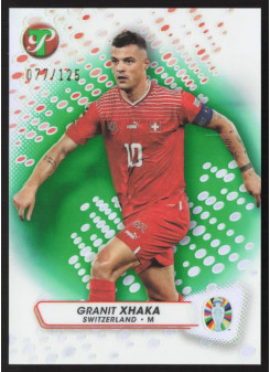 Granit Xhaka, Kartička, 2024 Topps Pristine Road to UEFA EURO, LIMIT