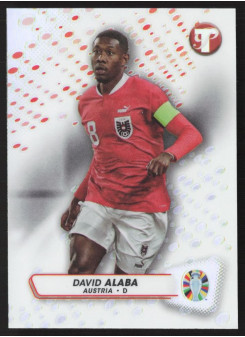 David Alaba, Kartička, 2024 Topps Pristine Road to UEFA EURO, Refractor