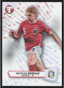 Nicolas Seiwald, Kartička, 2024 Topps Pristine Road to UEFA EURO, Refractor