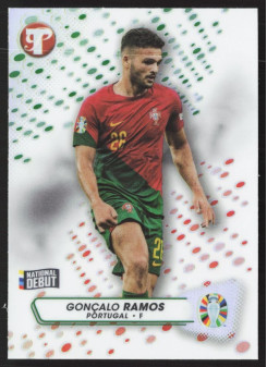 Goncalo Ramos, Kartička, 2024 Topps Pristine Road to UEFA EURO, Refractor