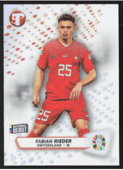 Fabian Rieder, Kartička, 2024 Topps Pristine Road to UEFA EURO, Refractor