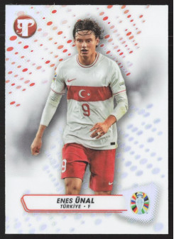 Enes Unal, Kartička, 2024 Topps Pristine Road to UEFA EURO, Refractor