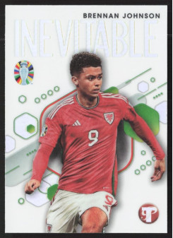 Brennan Johnson, Kartička, 2024 Topps Pristine Road to UEFA EURO, INSERT